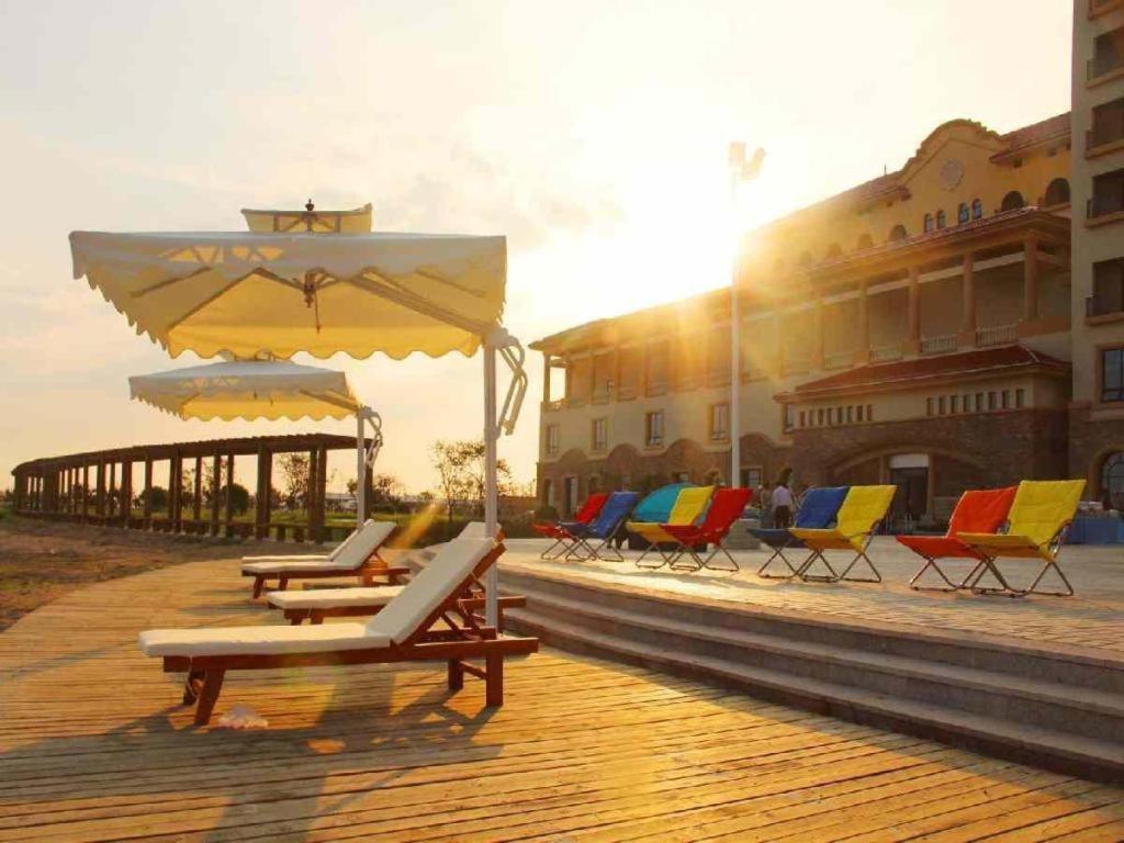 Haiyang Shenglong Jianguo Hotel Hai-yang-hsien Buitenkant foto